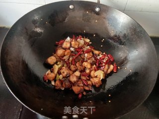 辣子草鱼块步骤12