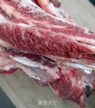 白萝卜炖牛腩步骤1
