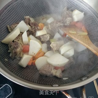 白萝卜炖牛腩步骤11