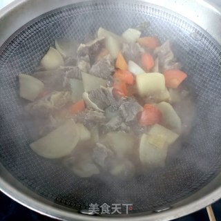 白萝卜炖牛腩步骤13