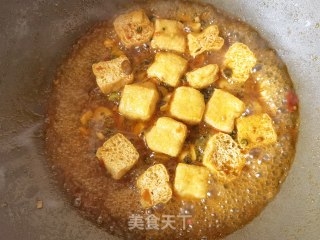 豆腐泡烩生菜步骤8