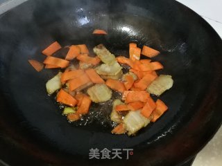 西兰花炒回锅肉步骤8