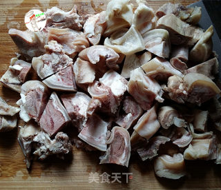 酱焖羊头肉步骤3