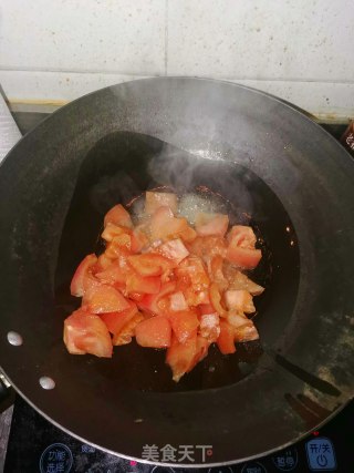 番茄浓汤汆肉片步骤5