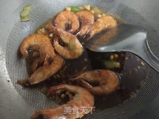 红烧虾步骤4