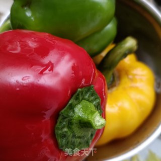 彩椒炒八爪鱼步骤1