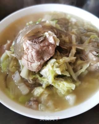 排骨白菜炖粉条步骤8