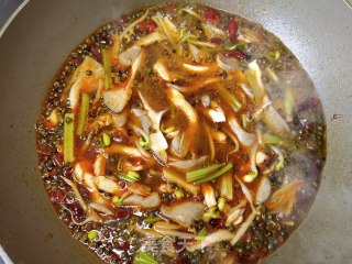 豆芽平菇煮毛肚步骤14