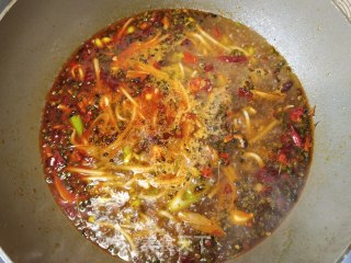 豆芽平菇煮毛肚步骤12