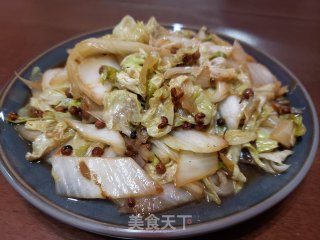 花椒白菜步骤6