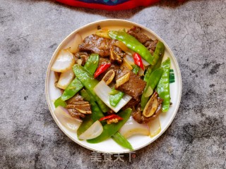 荷兰豆洋葱炒牛仔骨步骤17