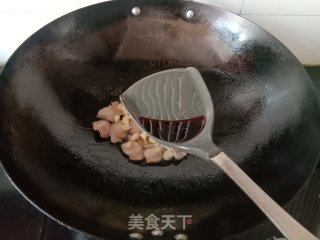 五花肉炒西蓝花步骤7