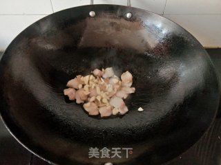 五花肉炒西蓝花步骤6