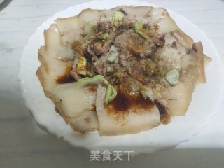 蒸五花肉步骤4