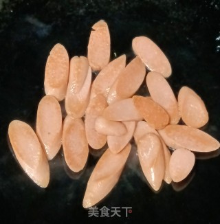 火腿肠炒鸡蛋步骤10