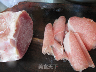 小白菜豆腐浸羊肉片步骤1
