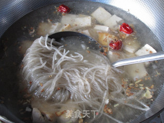 小白菜豆腐浸羊肉片步骤7