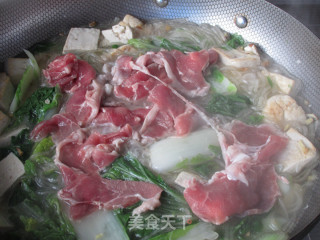 小白菜豆腐浸羊肉片步骤10