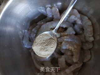 芥末虾仁步骤2