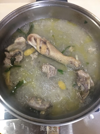 鸡汤浸迟菜心步骤5