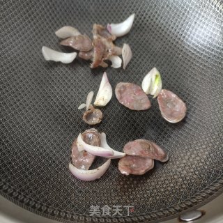 腊肠鸡蛋炒荷兰豆步骤13