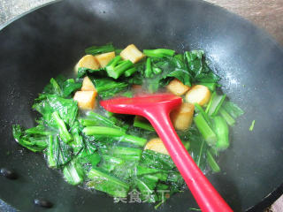 干贝烧油菜蕻煮粉丝步骤8