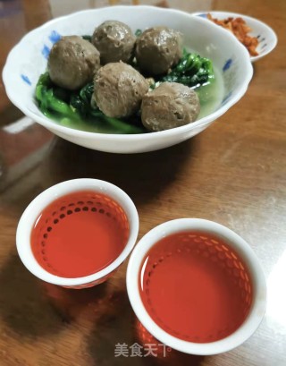 牛肉丸茼蒿步骤8