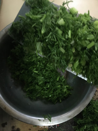 小茴香煎蛋步骤2