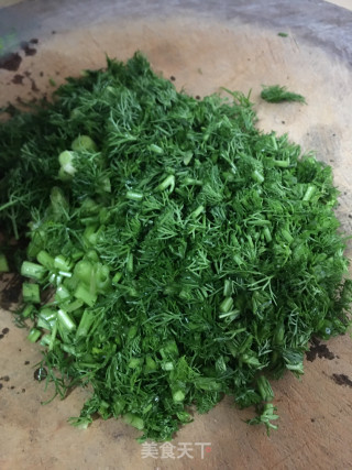 小茴香煎蛋步骤1