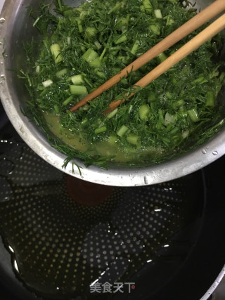 小茴香煎蛋步骤6