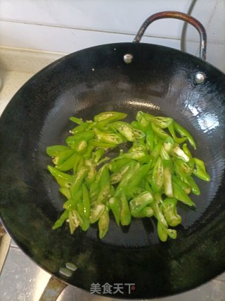辣椒炒驴肉步骤6