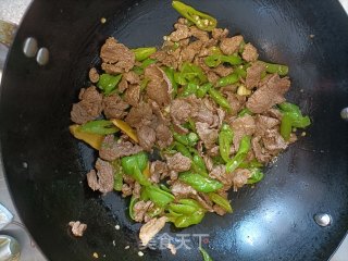 辣椒炒驴肉步骤10