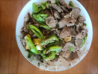 辣椒炒驴肉步骤11