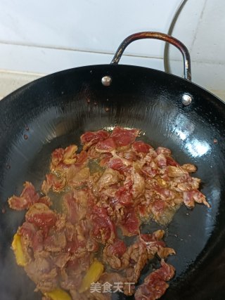 辣椒炒驴肉步骤9