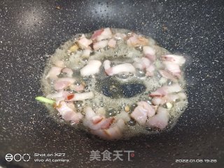 日本豆腐烧培根步骤4