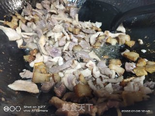瘦肉炒青椒丝步骤4