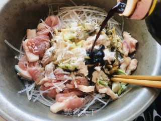 农家蒸肉步骤5