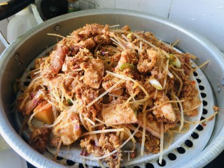 农家蒸肉步骤10