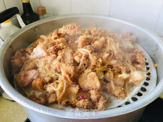 农家蒸肉步骤11