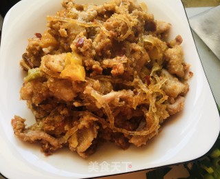 农家蒸肉步骤12