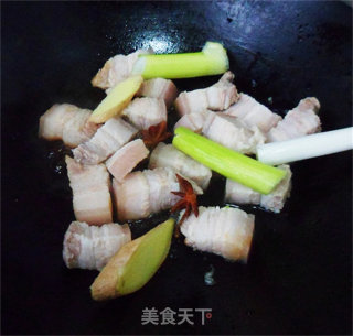 茨菇红烧肉步骤4