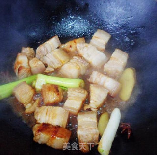 茨菇红烧肉步骤5