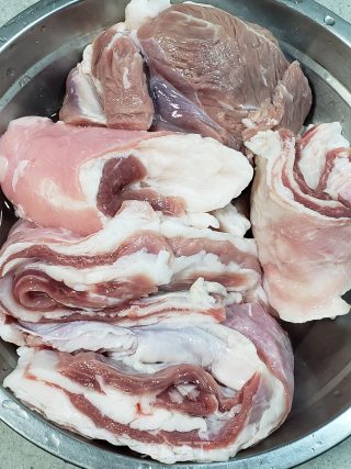 陕西特色美食～水盆羊肉步骤1