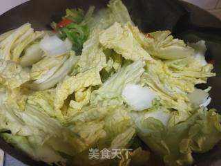娃娃菜炒胡萝卜步骤5
