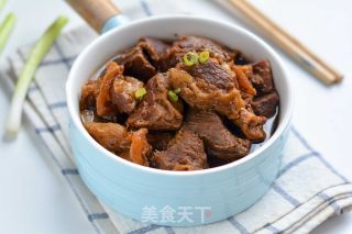 电饭煲炖牛肋条步骤9