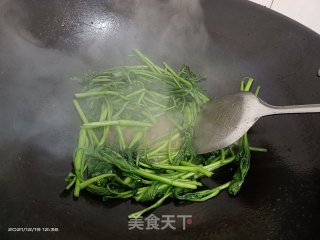 素炒油菜步骤4