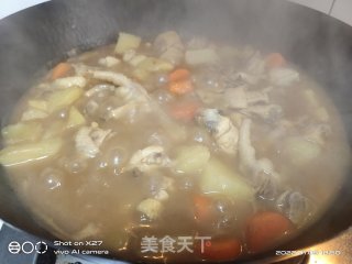 土豆鸡肉咖喱盖饭步骤5
