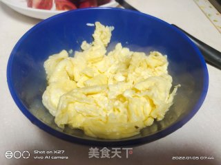 西红柿鸡蛋盖烧饭步骤4