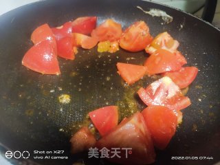 西红柿鸡蛋盖烧饭步骤5
