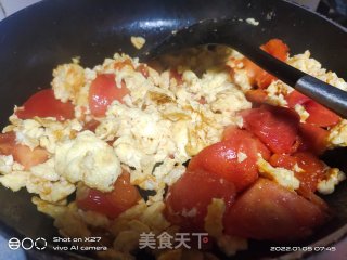 西红柿鸡蛋盖烧饭步骤7